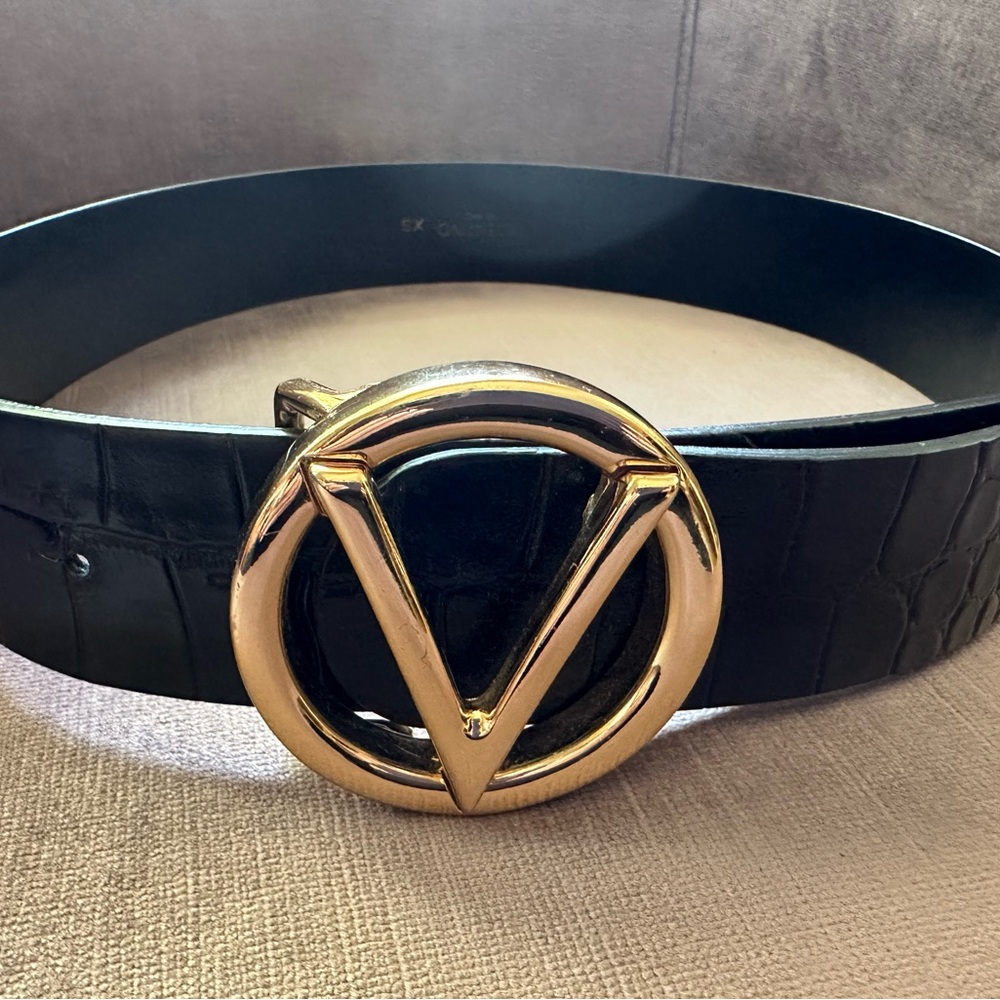 Black and Gold Designer Belt
